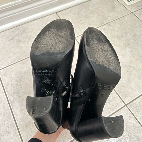 The Kooples black lace up boot heels - Picture 2 of 4